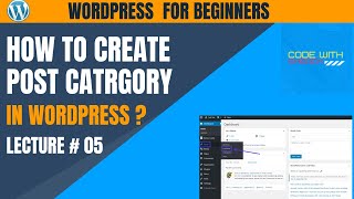 How to Create Post Categories in WordPress? | WordPress Tutorial for Beginners #WordpressTutorial