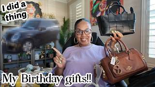 Details BIRTHDAY GIFTS * COACH HAUL * & I DID A THING!!!!!! Update
