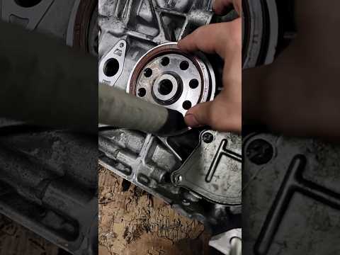 Crank Seal Subaru 2.5L #diy #automotive #mechanic #repair