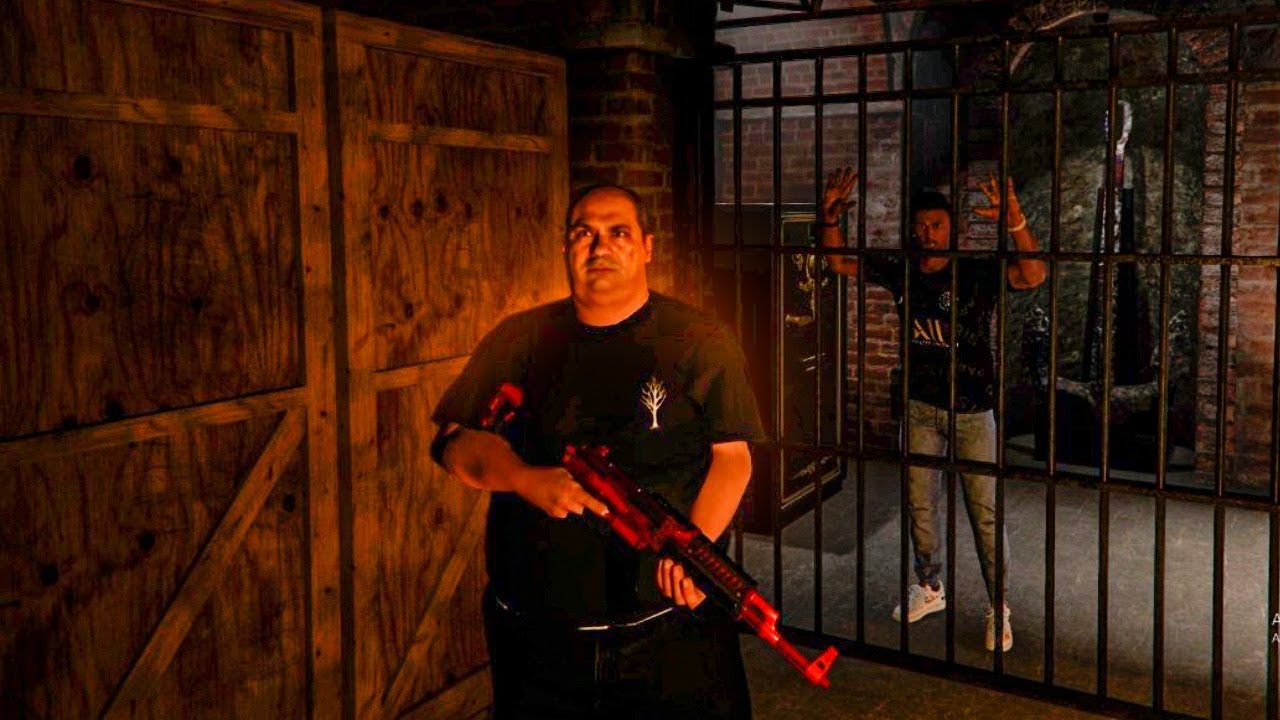 RESGATANDO MEU AMIGO DA PRISÃO - GTA RP