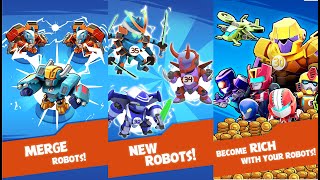 Merge Robots - Click & Idle Tycoon Games Android Gameplay screenshot 4