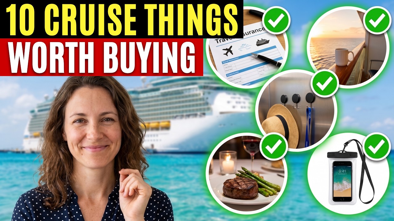 10 Cruise Purchases that Are ACTUALLY Worth the Money (Skip the Rest)