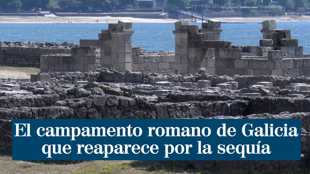 El campamento romano de Galicia que reaparece por la sequía