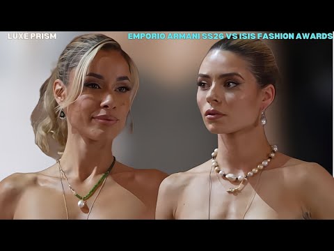 Isis Fashion Show 2026 Emporio Armani SS26 Vs Isis Fashion Awards Milan Elegance Meets Runway Art 