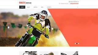 Bikes Repair - Motorcycles Repair & Service Responsive Clean HTML Website Template by  - 52978