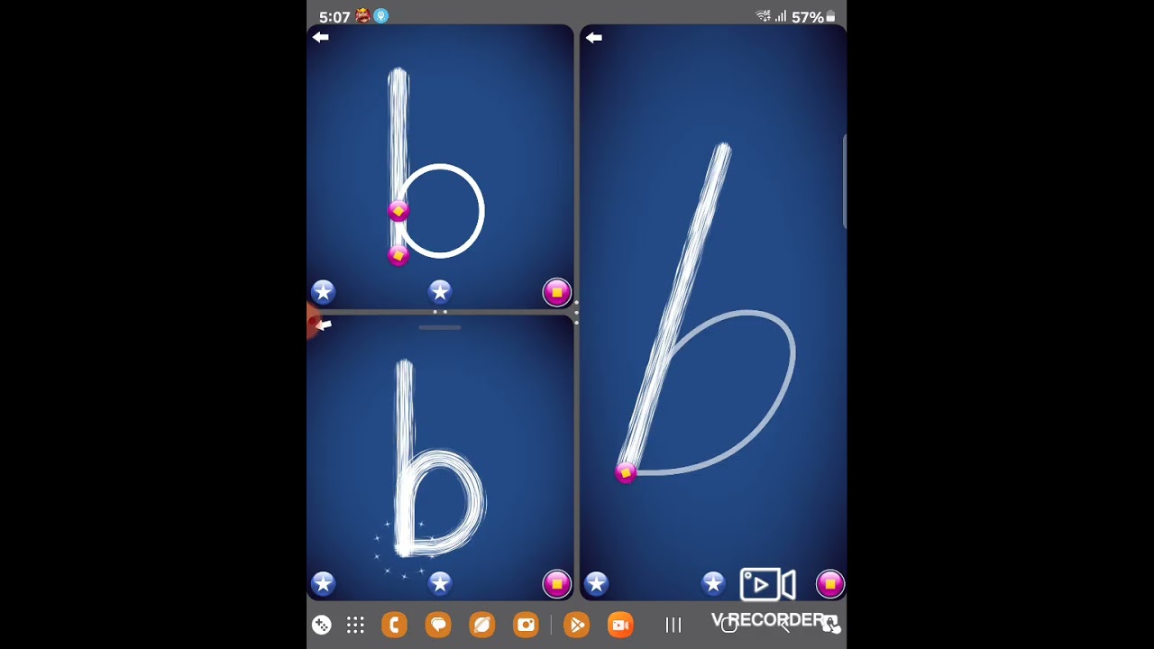 Letterschool ZB VS DN VS HWT Race a-e Silver