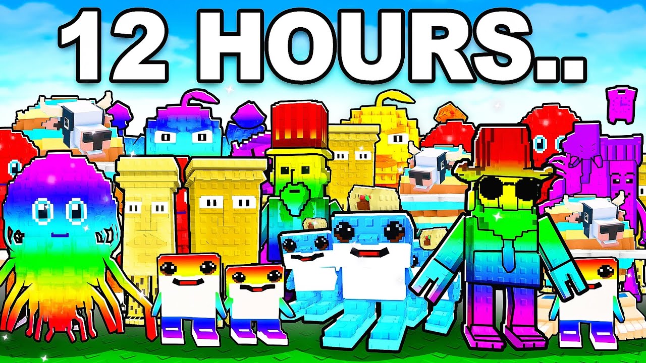 How many BRAINROTS can I steal in 12 HOURS? (Roblox Steal a