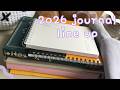My journal line up for 2026 | All the journals that I will be using next year ⭐️