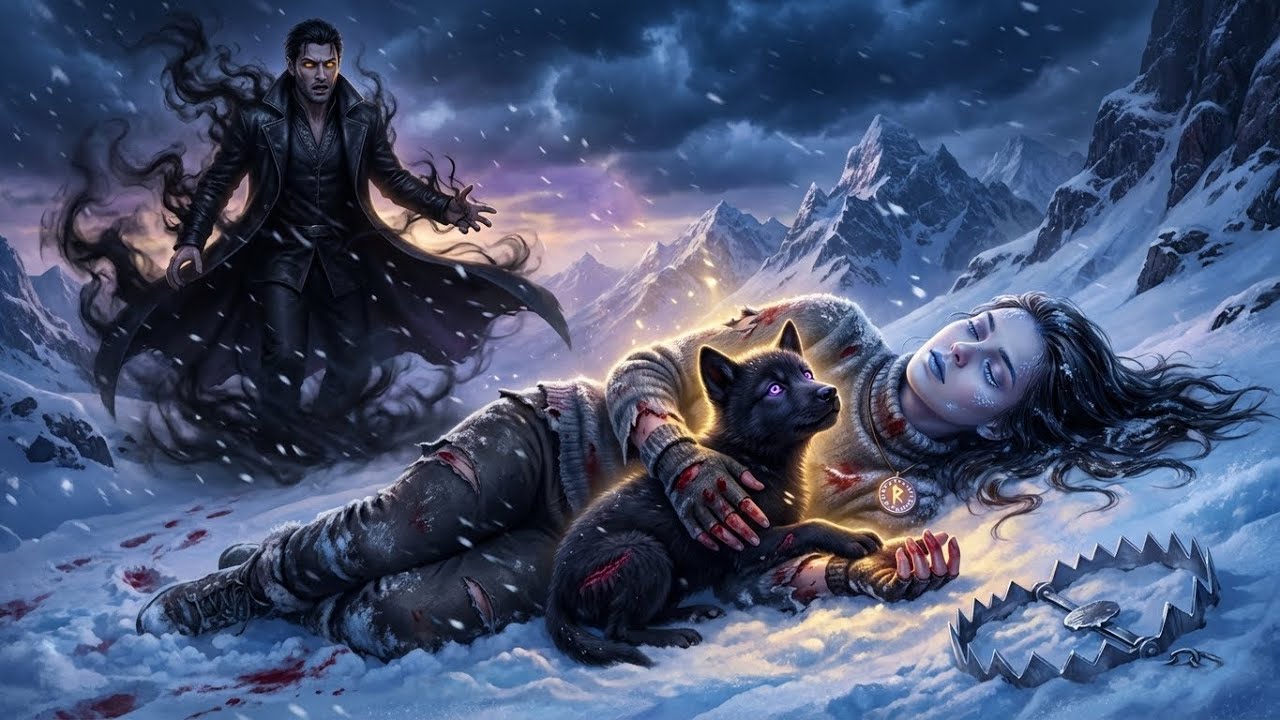 Usó su Última Fuerza para Salvar a un Cachorro de Lobo — El Rey Alfa la Encontró Inconsciente