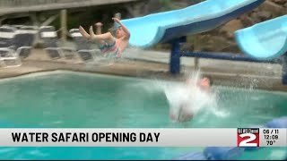 Opening Day at Enchanted Forest Water Safari