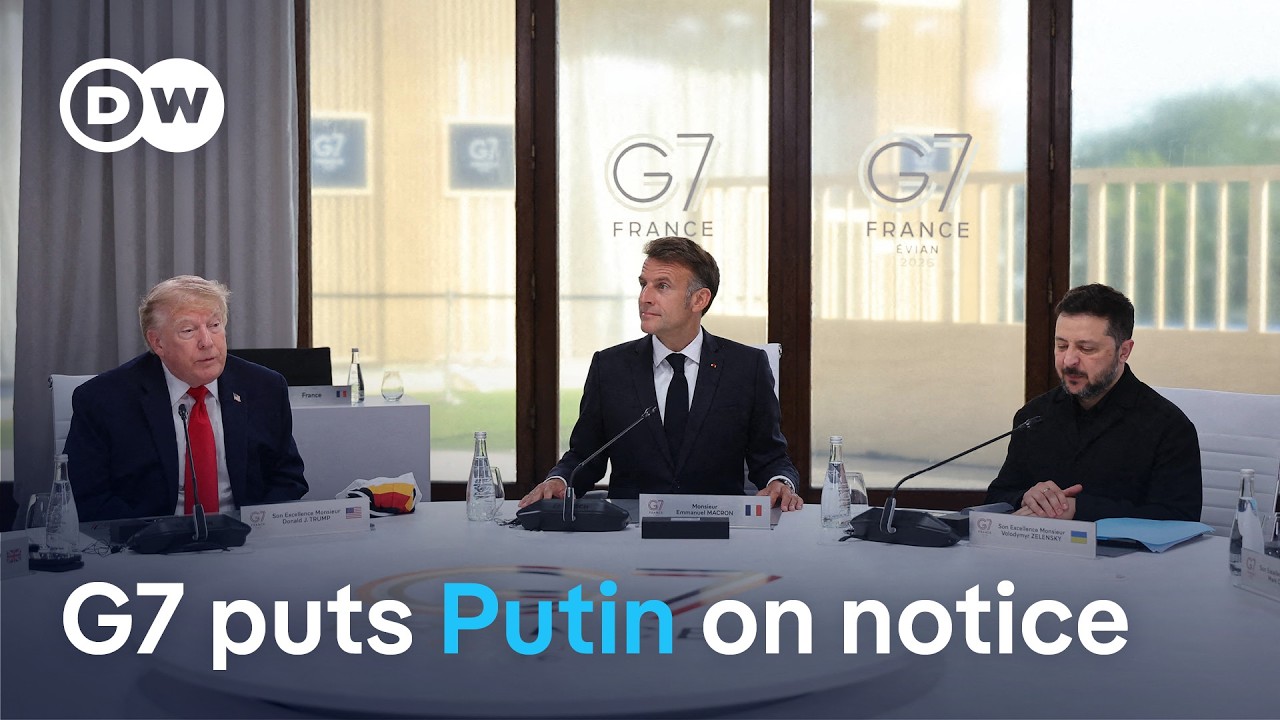 G7 summit puts Ukraine war back on Trump’s agenda | DW News