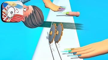 Slice Nail ​​​Gameplay | All Levels 20-21