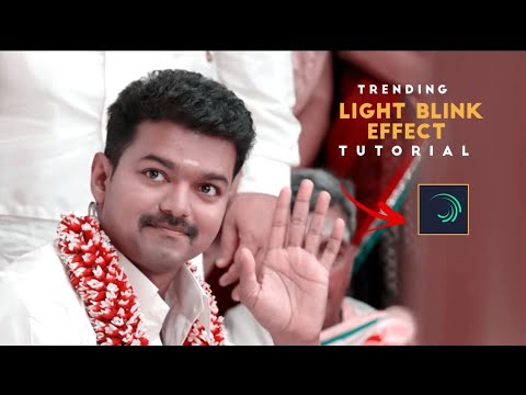 New trending Glow 🔥 Light Blink / Flicker effect 🥵🔥 Alight motion tutorial |Master Tech