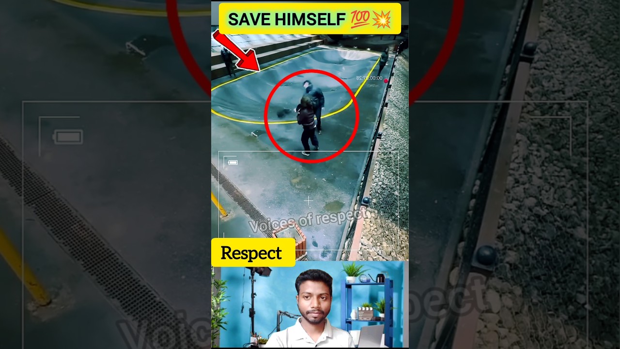 She save himself 💯💪 #shorts #save #viralshorts