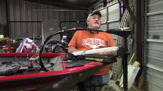 TIPS ON HOW TO INSTALL A DEPTH/FISHFINDER AT THE TROLLING MOTOR