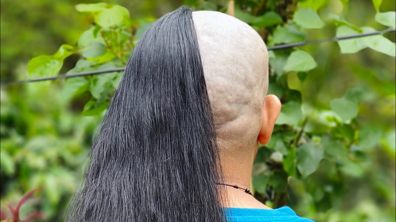 Very Thick Longhair to Headshave for Donation I Keralahairdonations I Wigbank I Miracle Charitable I