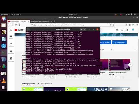 ubuntu: Comment installer MySQL (Darija)