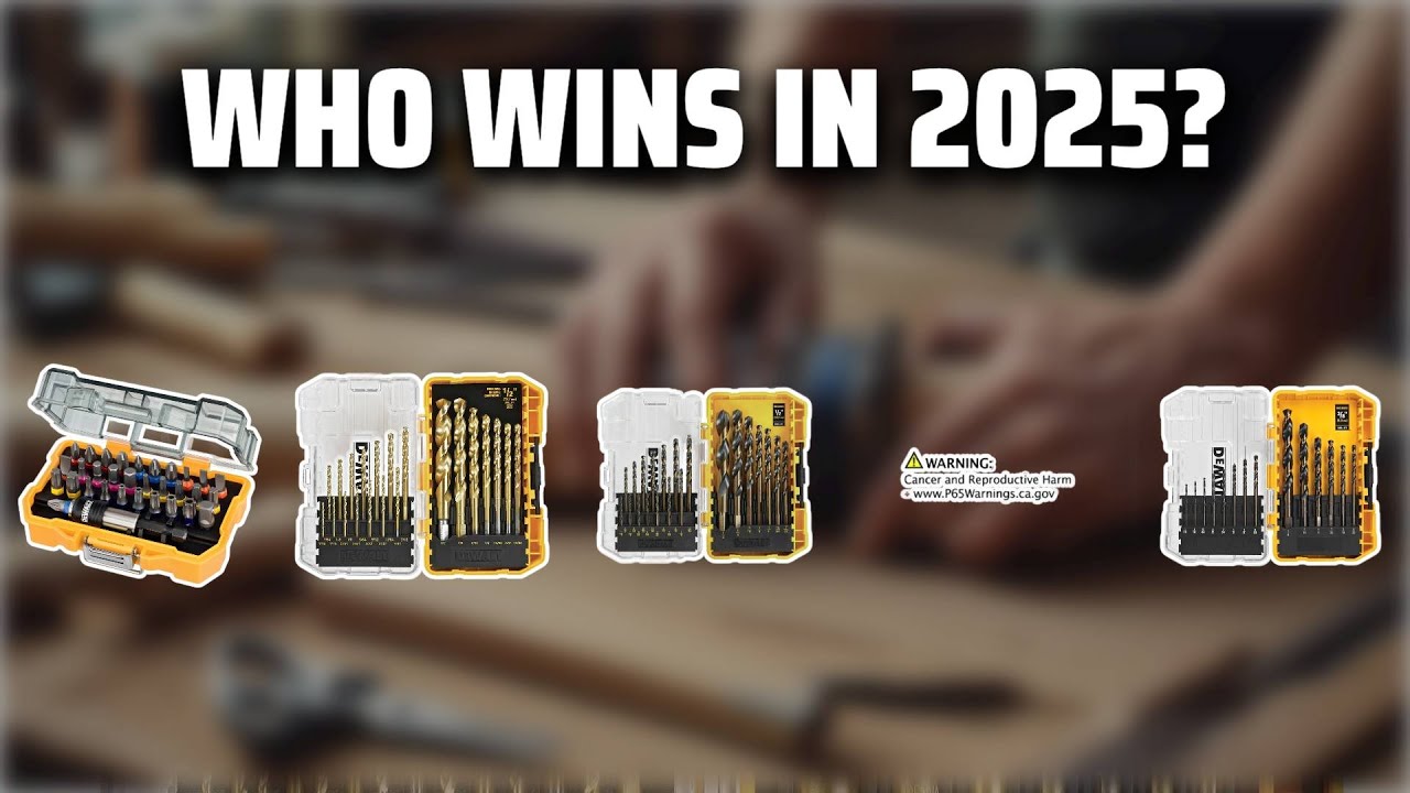 The Top 5 Best Dewalt Drill Bits in 2025 - Must Watch Before Buying ...