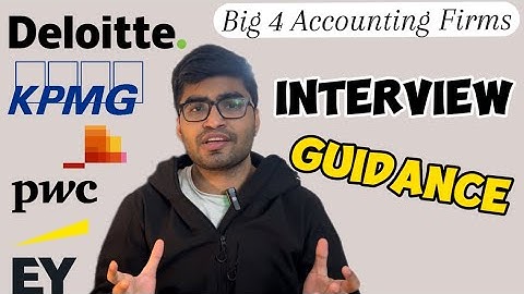 TOP TIPS to ACE your Big 4 Accounting Firms Interview! (Deloitte, PwC, EY, KPMG)