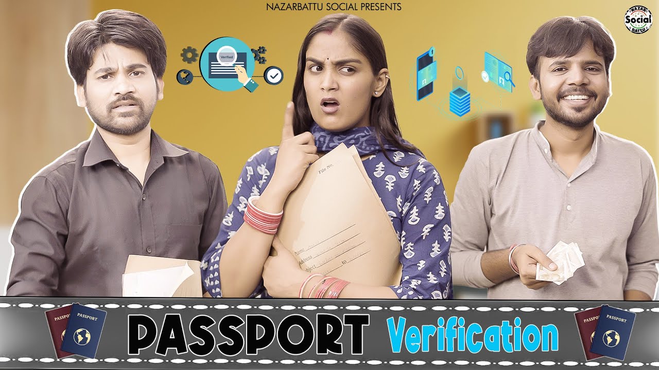 Passport Verification || पासपोर्ट वेरिफिकेशन || @nazarbattusocial3220