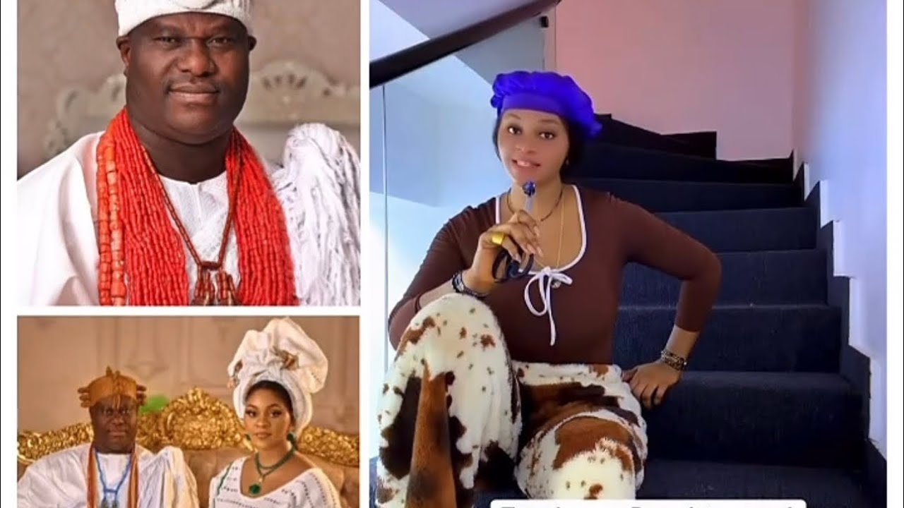 Olori Tobi trending video has put Ooni of ife and palace in serious hot talks & reactions 