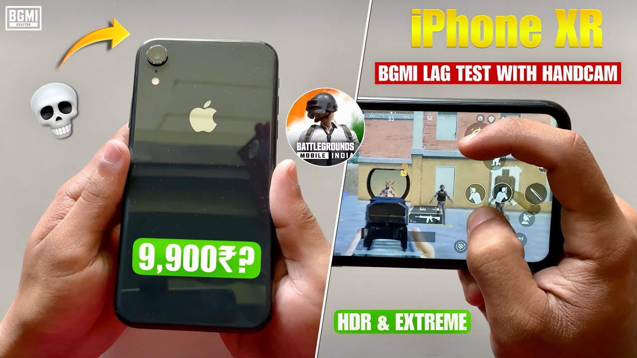 🔥 Can iPhone XR Still Beat Modern Phones? | BGMI HDR + EXTREME Test 2025-26 with Handcam