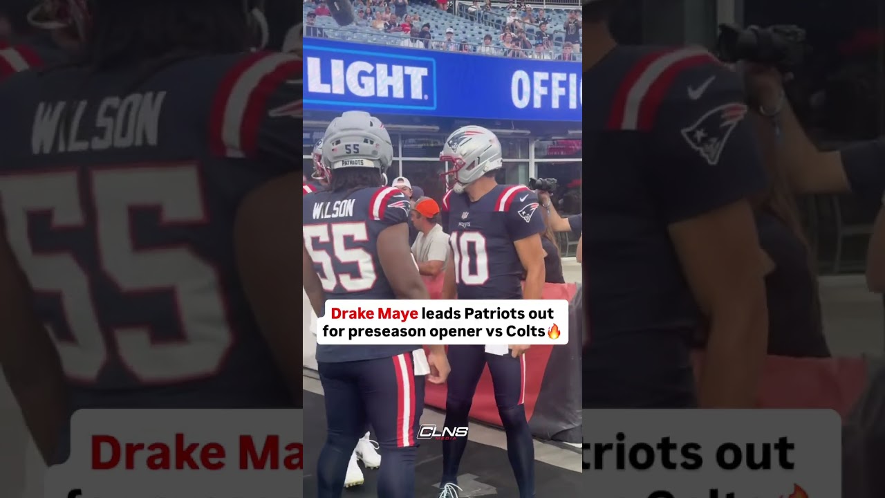 Drake Maye is READY for the Patriots' preseason opener 🔥