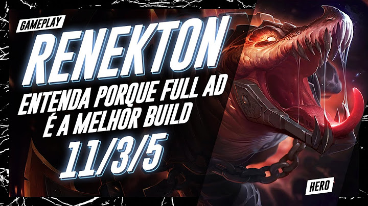 A MELHOR BUILD DO RENEKTON | GAMEPLAY EXPLICATIVA