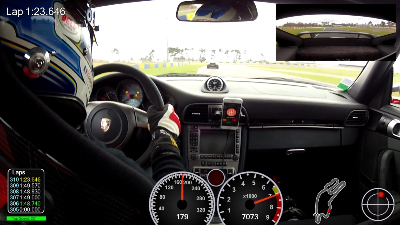 Big fight 997 GT2 700 vs 991 GT3 RS 500 Bugatti Le Mans