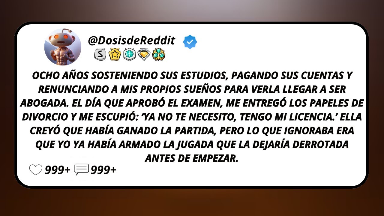Ocho Años Sosteniendo Sus Estudios, Pagando Sus Cuentas Y Renunciando A Mis Propios Sueños Para...