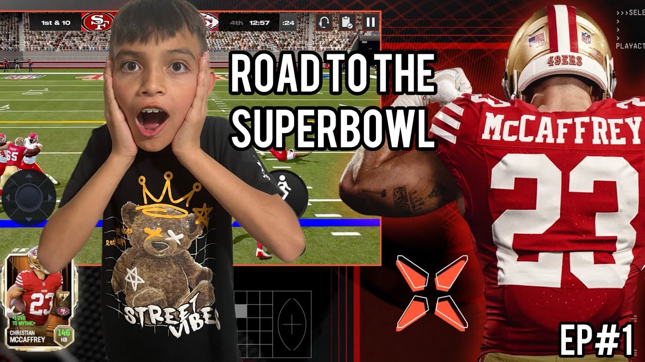 Road To Superbowl Ep#1 | #49ers | Madden Mobile 2k24 - YouTube