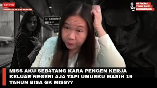 MISS AKU SEB4TANG KARA PENGEN KERJA KELUAR NEGERI AJA TAPI UMURKU MASIH 19 TAHUN BISA GK MISS??