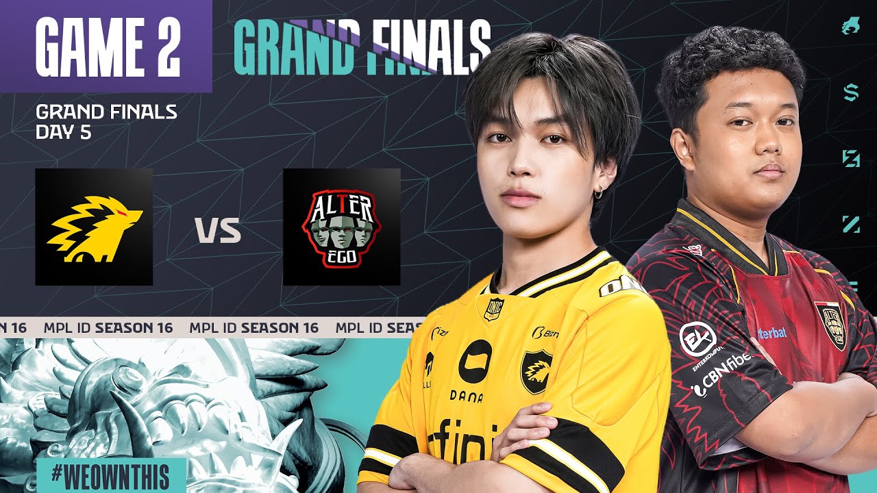 ONIC vs ALTER EGO | Grand Finals | Game 2 | #MPLIDS16