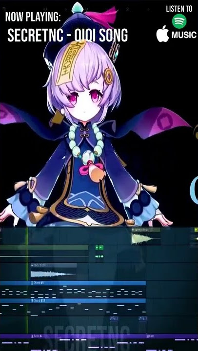 genshin impact remix | qiqi music #shorts