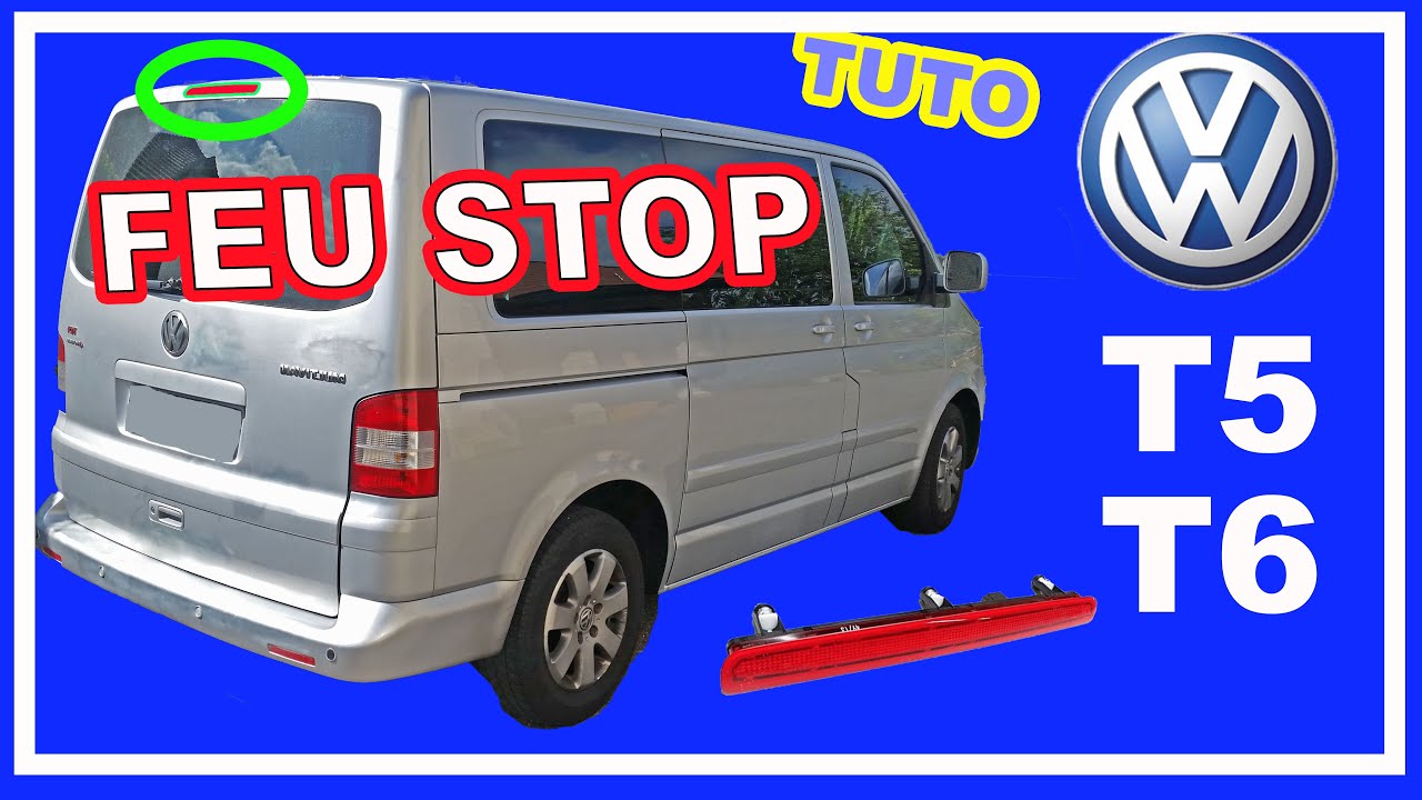 Lanko Lot De 2 Feux Stop Arrière Rouge Pour Porte De Grange VW T5 T6 2003-2016