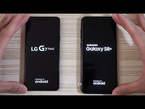 LG G7 ThinQ vs Samsung Galaxy S8 Plus (Oreo) - Speed Test!