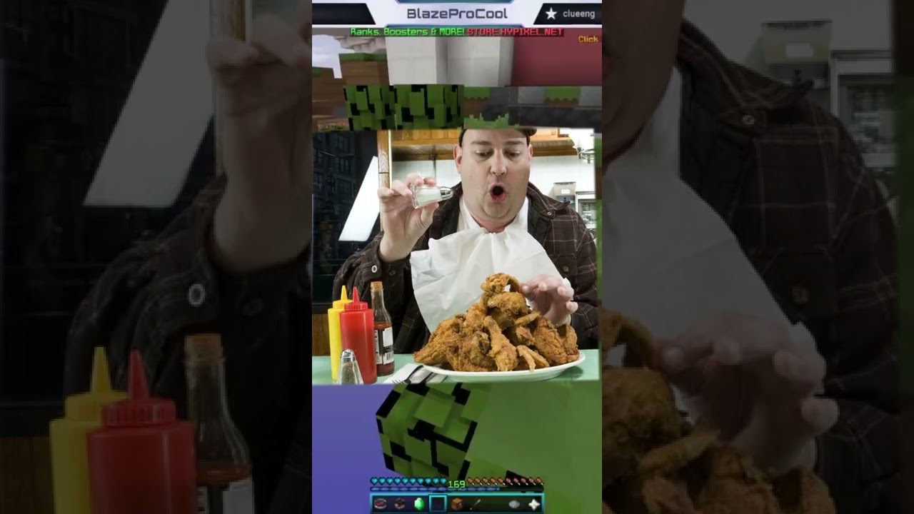 Yeah.. being Vegan is Tough #shorts #minecraft #comedy #twitch