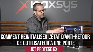 How to Reset User Anti Passback at a Door with ICT Protege GX