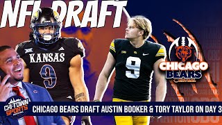 Chicago Bears Draft Edge Austin Booker & P Tory Taylor On Day 3