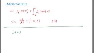 Adjoint for ODEs Part 1