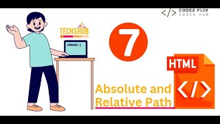 Paths in HTML | Relative and Absolute path in HTML | Techshub