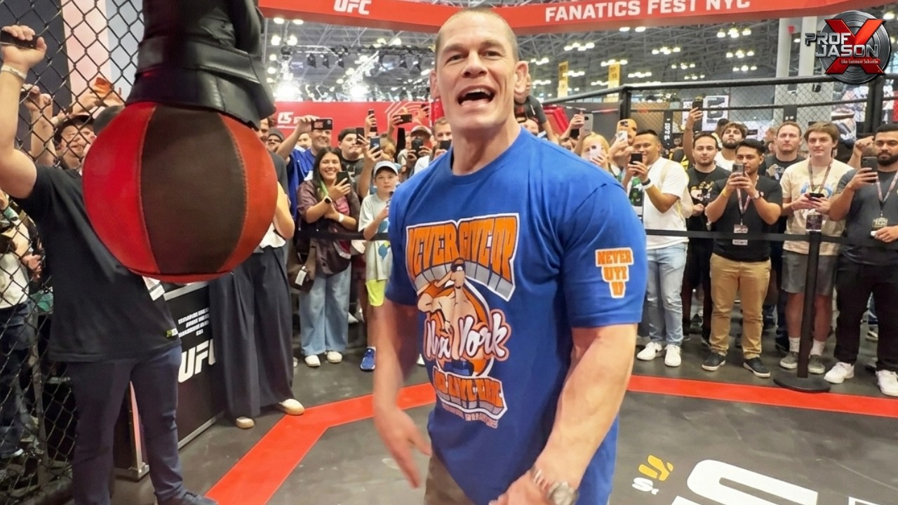 JOHN CENA MOCKS ROMAN REIGNS AT FANATICS FEST! GIVES ADVICE TO DANHAUSEN AND MORE!