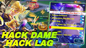 HACK TĂNG DAME NHẸ LEO RANK |  HACK LAG TEAM ĐỊCH BYPASS ANTIBAND CHẶN TỐ ANDROID VÀ IOS DỄ CÀI