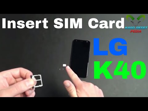 Vídeo: Com puc canviar la targeta SIM al meu telèfon LG?