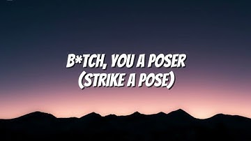 PARTYOF2 - Poser (Lyrics)