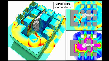 Viper::Blast - airblast CFD simulation example