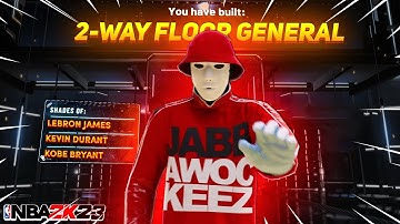 *RARE* 2-WAY FLOOR GENERAL BUILD is OVERPOWERED on NBA 2K23! BEST REBIRTH BUILD!! 6