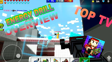 PIXEL GUN 3D - OVERVIEW - ENERGY DRILL