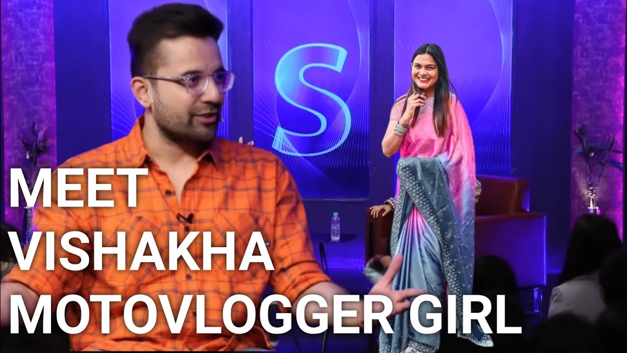 Meet Vishakha Solo Rider Girl Live Session Attend Sandeep maheshwari ...
