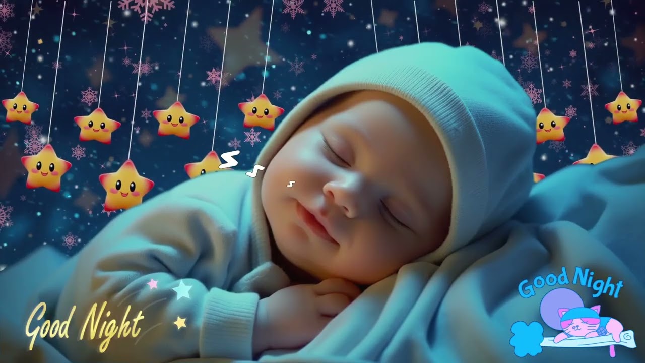 Baby Falls Asleep Fast 💖 Mozart & Brahms Lullabies 💤 Sleep Instantly in 3 Minutes
